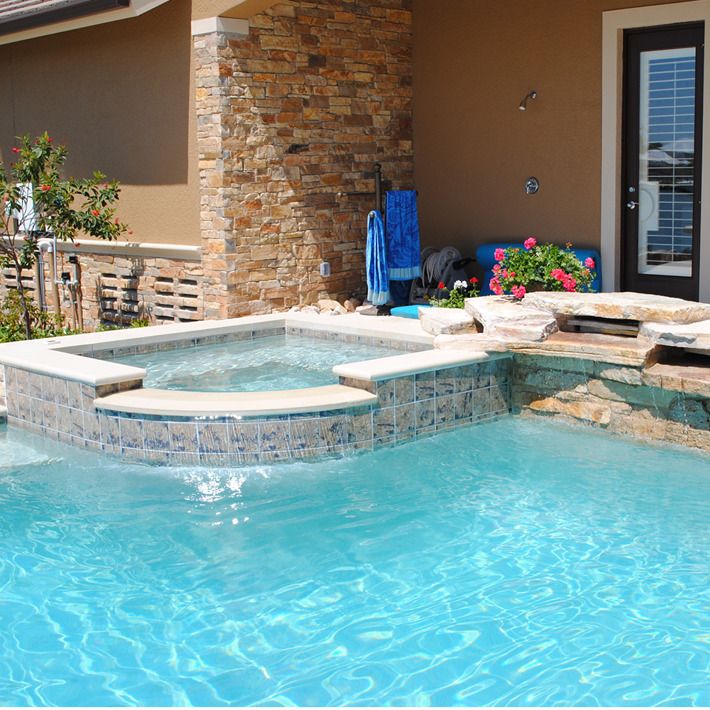 Pools with Fountains