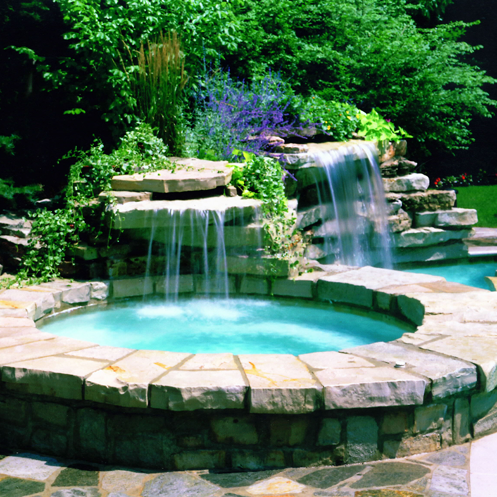 Pools with Fountains