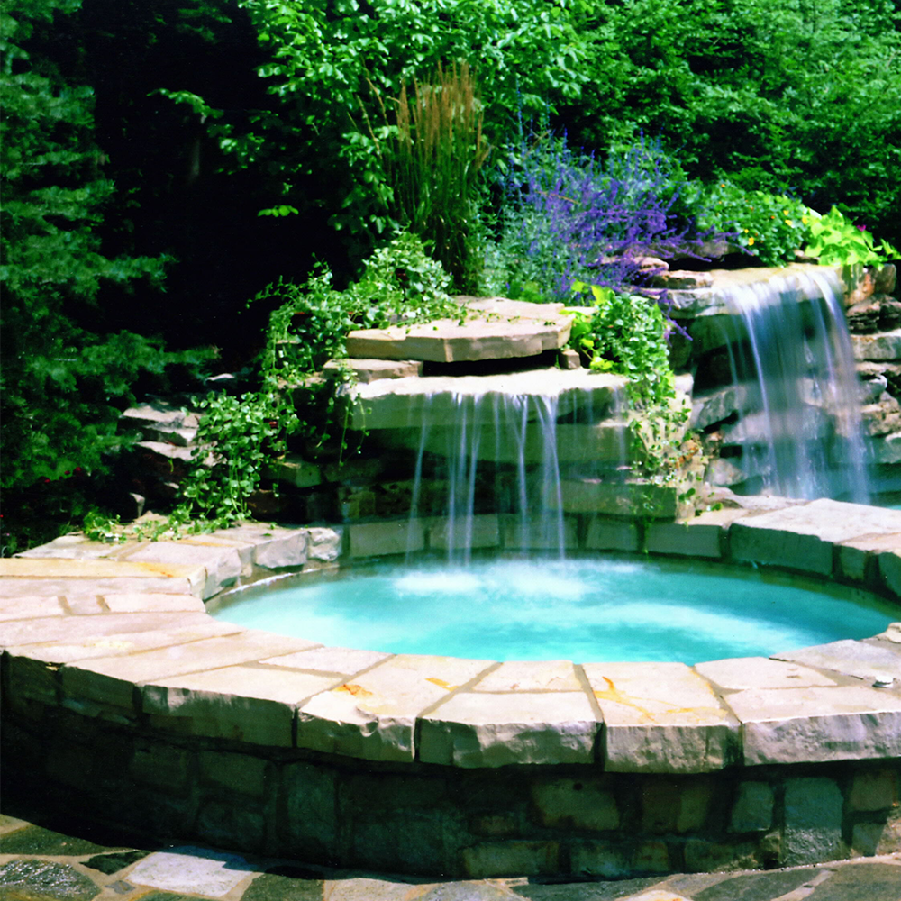 Pools with Fountains